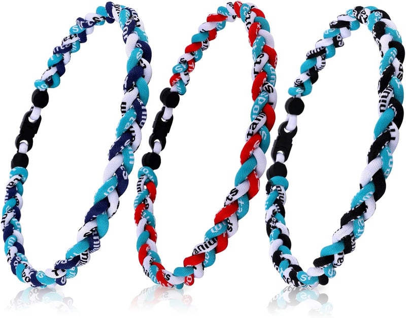 Dixlp Store Baseball Necklaces, 3 Pack, Fashion Tornado Design for Sports Fan Baseball Necklace, Great-Hit with Box, Baseball Theme Party Gifts - Image 1